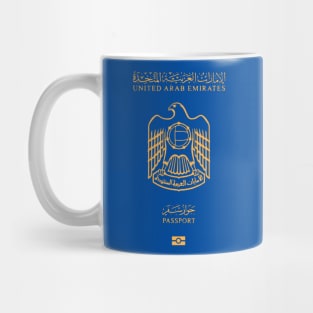 Emirates passport Mug